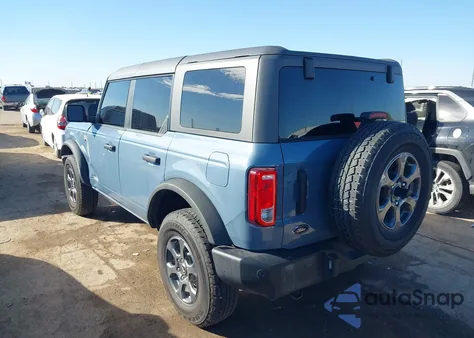 2024 Ford Bronco Big Bend z USA, uszkodzony, nr VIN 1FMDE7BH2RLB48513